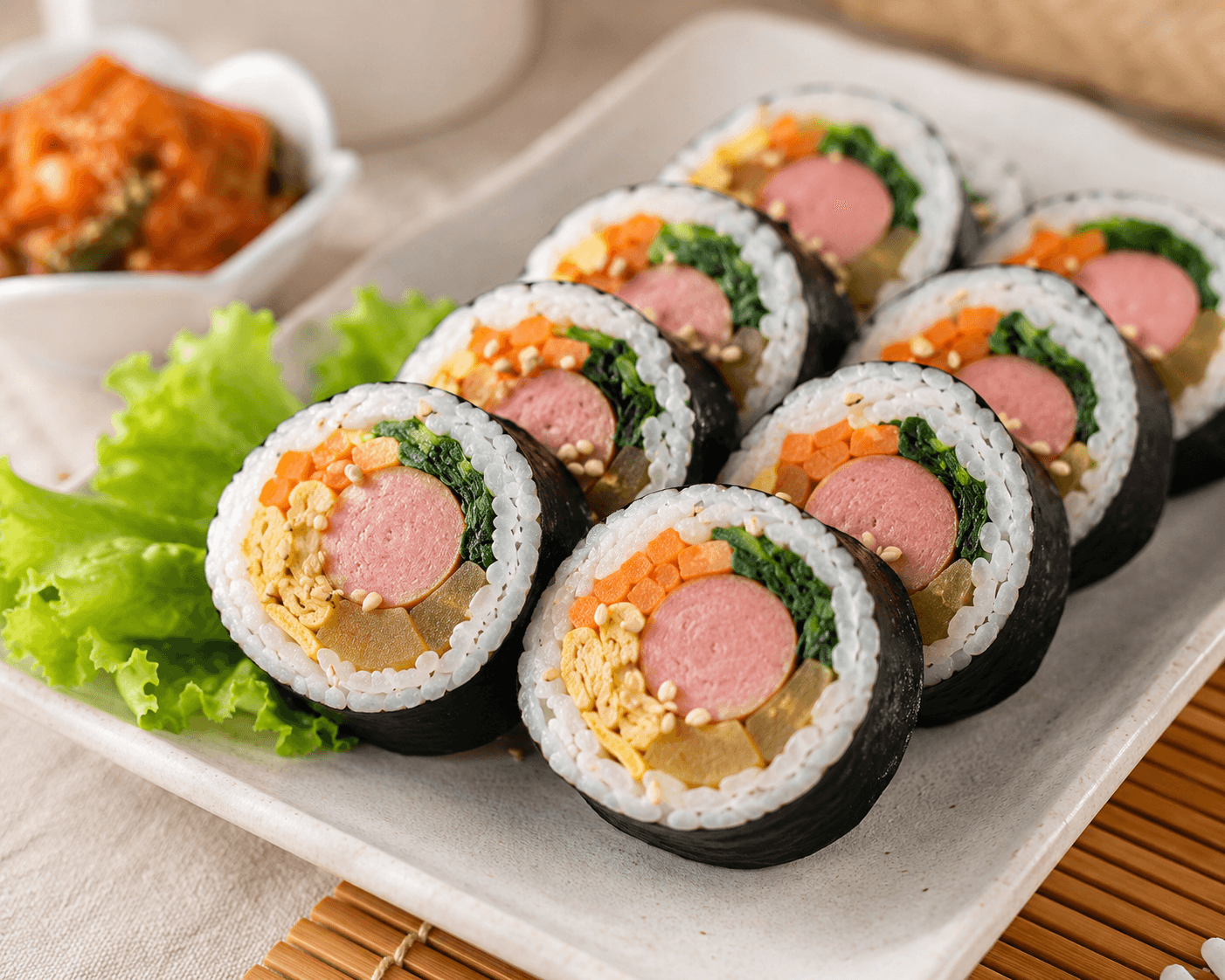 Kimbab Sosis